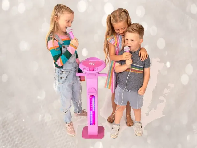 Bluetooth Kids Pedestal Karaoke Machine EKS977BT