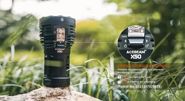 Acebeam X50 2.0 6500K PD Power Bank Flashlight